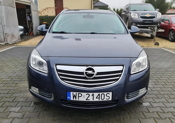 Opel Insignia cena 22900 przebieg: 265000, rok produkcji 2009 z Płock małe 497